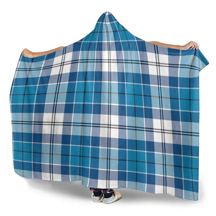 Scottish Roberton Clan Tartan Hooded Blanket Tartan Plaid 3