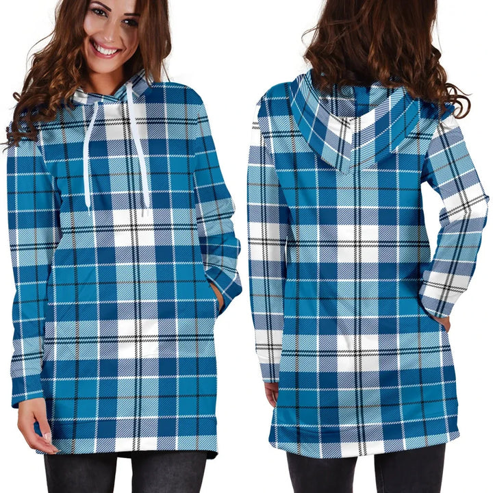 Scottish Roberton Clan Tartan Hoodie Dress