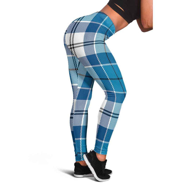 Scottish Roberton Clan Tartan Women Leggings Tartan Plaid 1