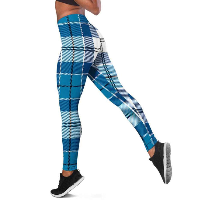 Scottish Roberton Clan Tartan Women Leggings Tartan Plaid 2