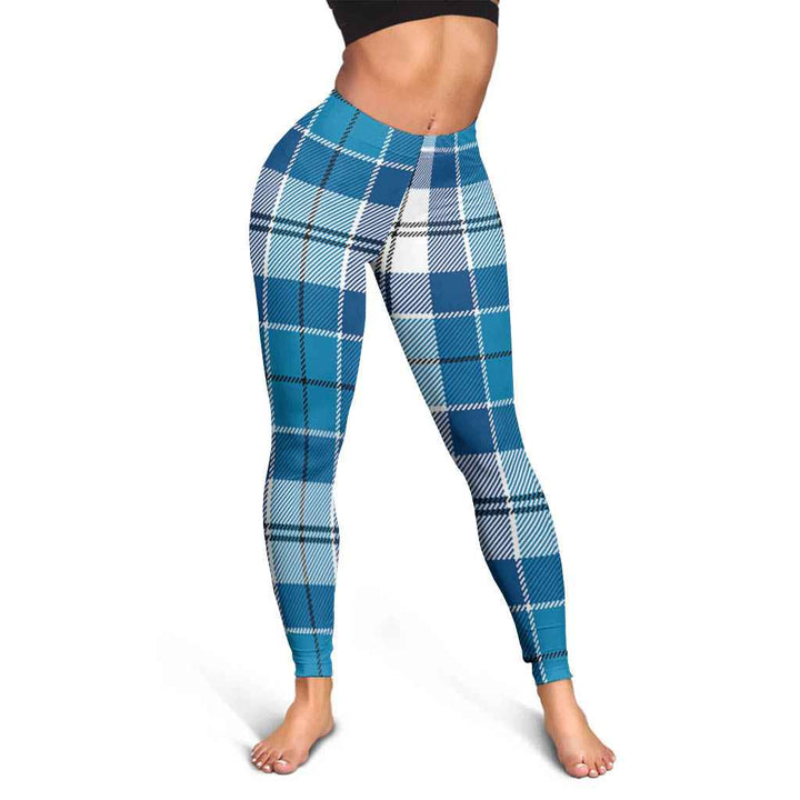 Scottish Roberton Clan Tartan Women Leggings Tartan Plaid 3