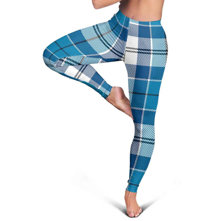 Scottish Roberton Clan Tartan Women Leggings Tartan Plaid 5