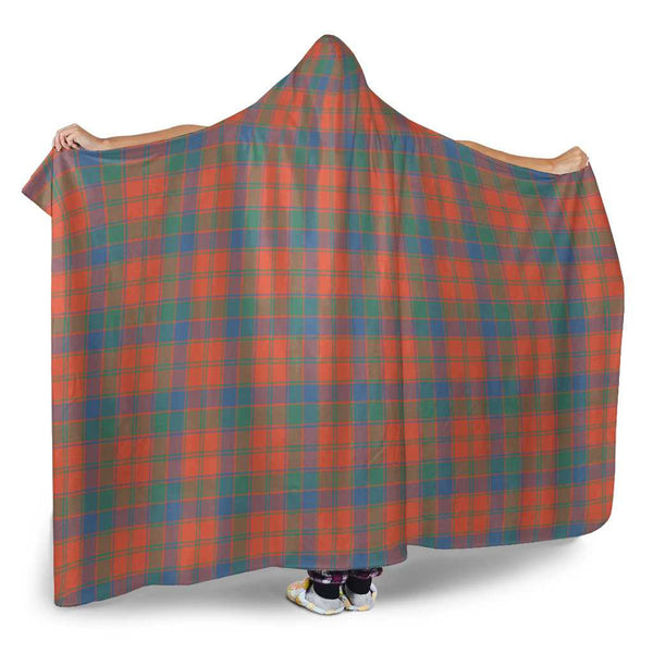 Scottish Robertson Ancient Clan Tartan Hooded Blanket Tartan Plaid 2