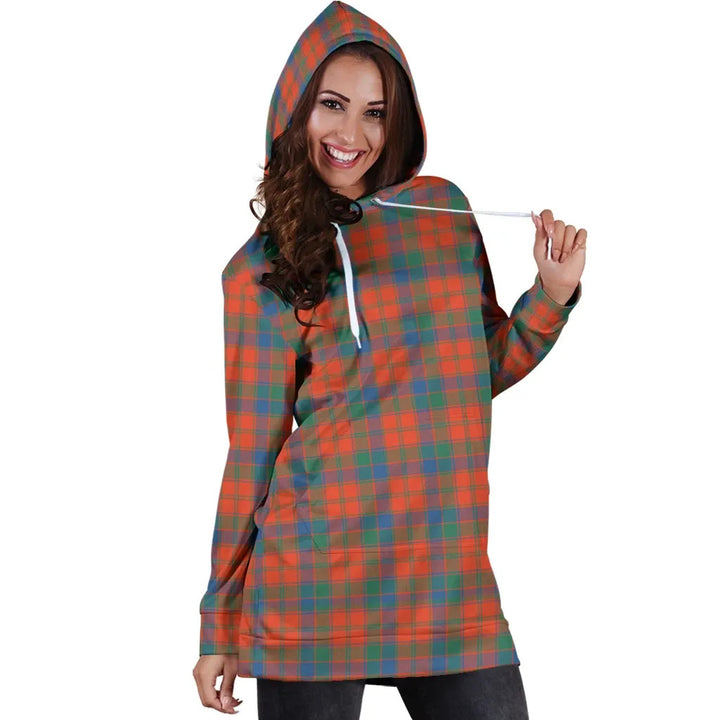 Scottish Robertson Ancient Clan Tartan Hoodie Dress