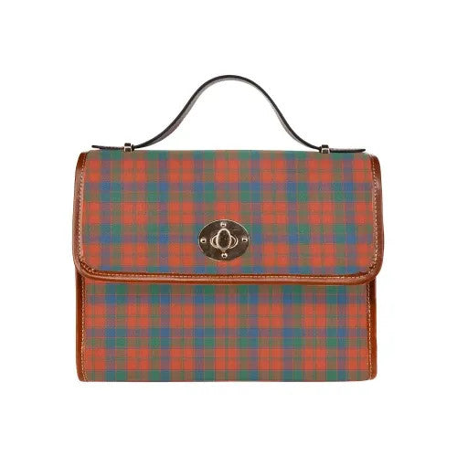 Scottish Robertson Ancient Clan Tartan Waterproof Canvas Bag Tartan Plaid 1