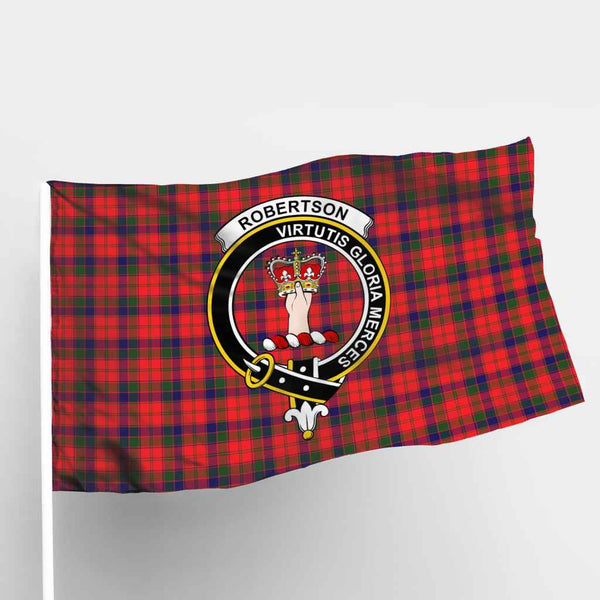Scottish Robertson Clan Crest Tartan Flag Parade Tartan Plaid 1