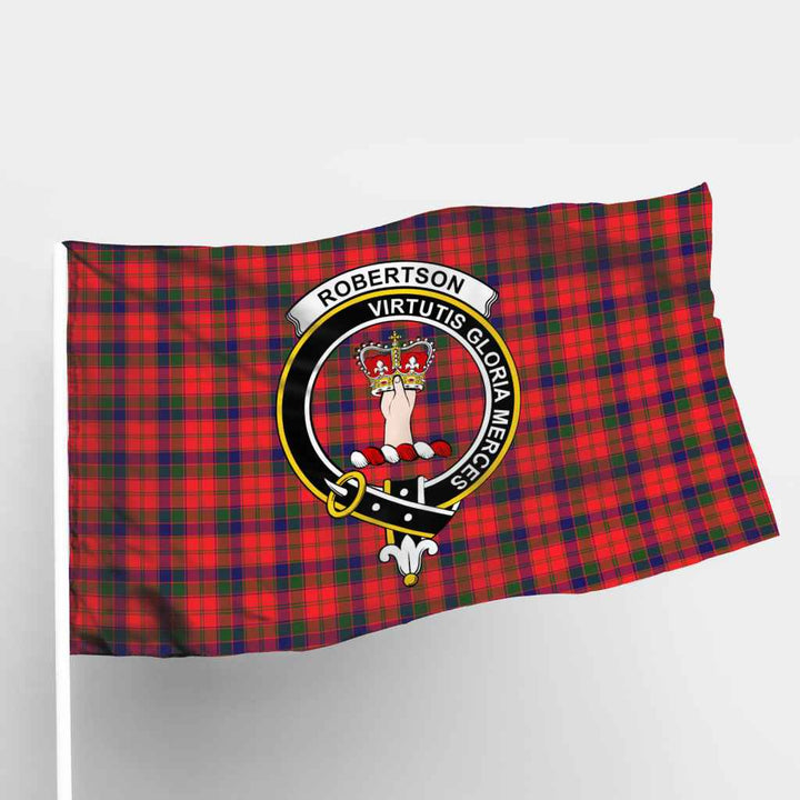 Scottish Robertson Clan Crest Tartan Flag Parade Tartan Plaid 1