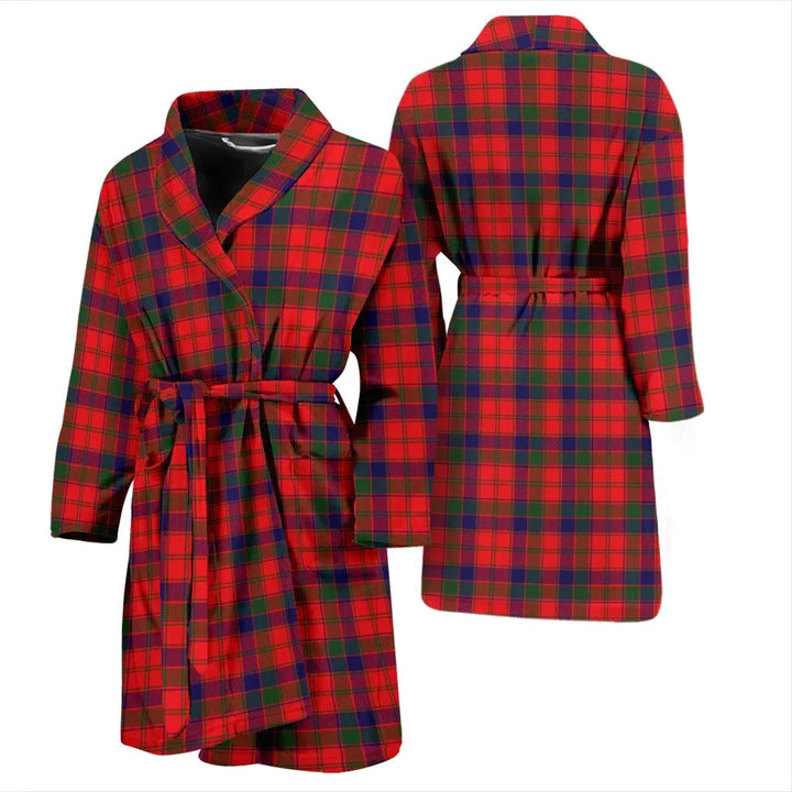 Scottish Robertson Modern Clan Tartan Bathrobe 3
