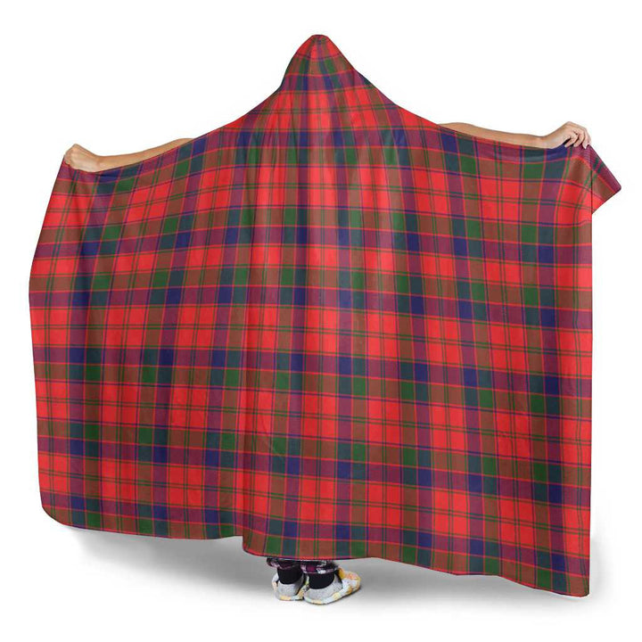 Scottish Robertson Modern Clan Tartan Hooded Blanket Tartan Plaid 3