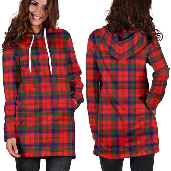 Scottish Robertson Modern Clan Tartan Hoodie Dress