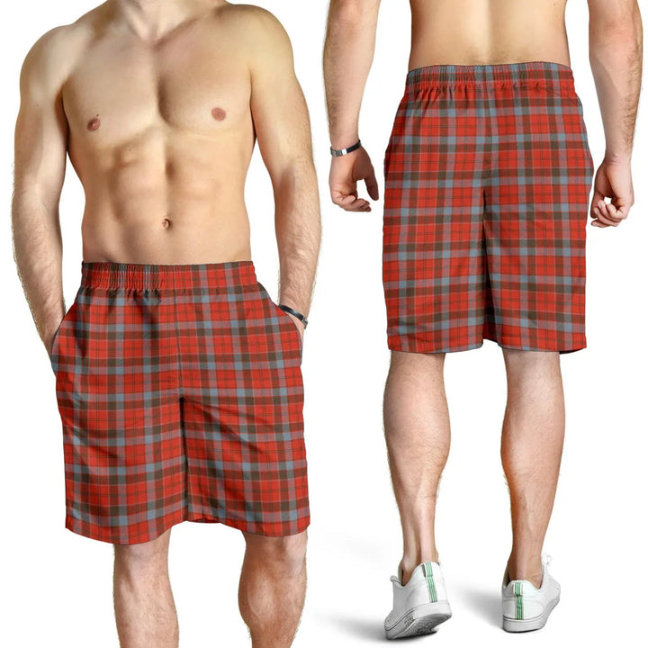 Scottish Robertson Weathered Clan Tartan Men's Shorts