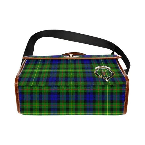 Scottish Rollo Clan Crest Tartan Waterproof Canvas Bag Tartan Plaid 5