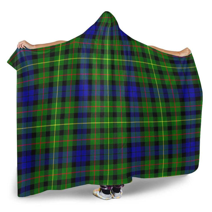 Scottish Rollo Modern Clan Tartan Hooded Blanket Tartan Plaid 2
