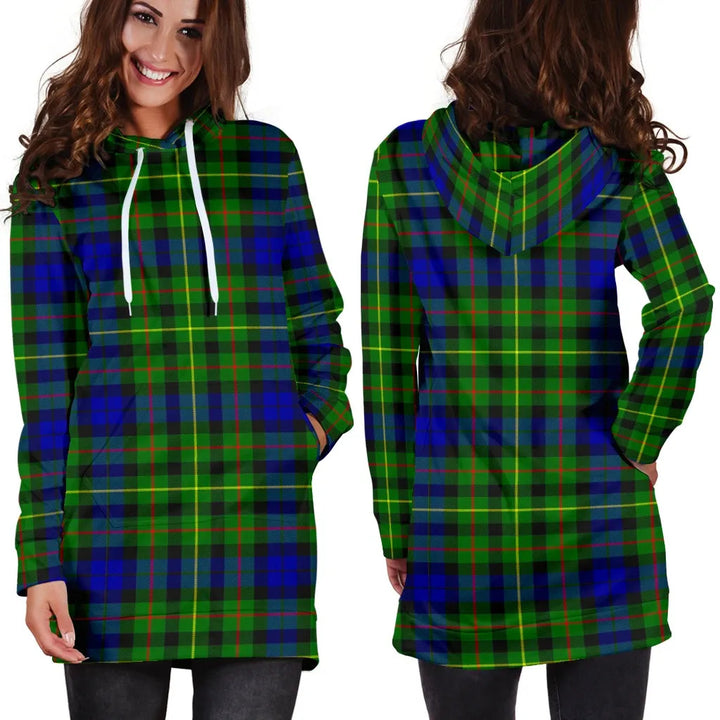 Scottish Rollo Modern Clan Tartan Hoodie Dress