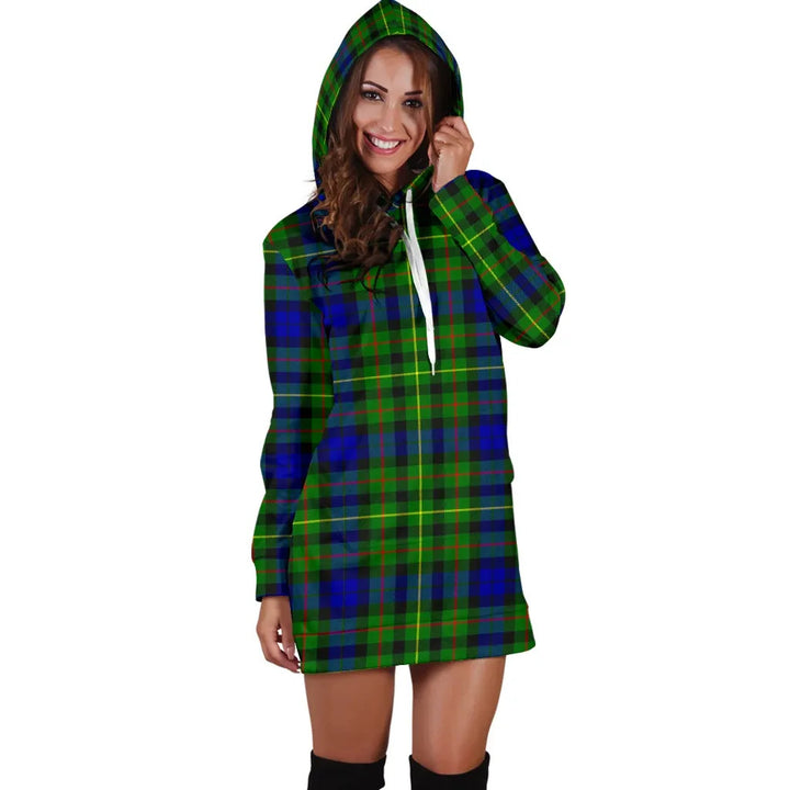 Scottish Rollo Modern Clan Tartan Hoodie Dress