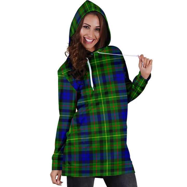 Scottish Rollo Modern Clan Tartan Hoodie Dress