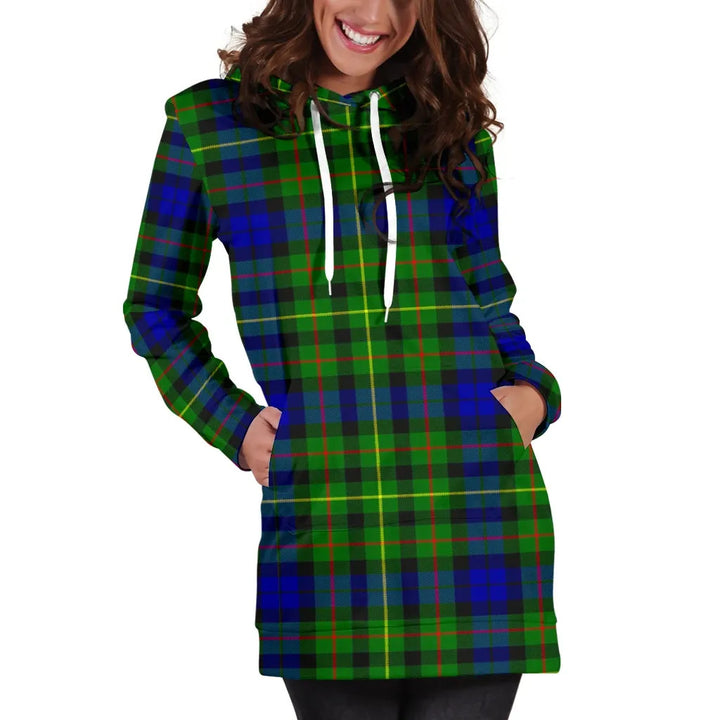 Scottish Rollo Modern Clan Tartan Hoodie Dress