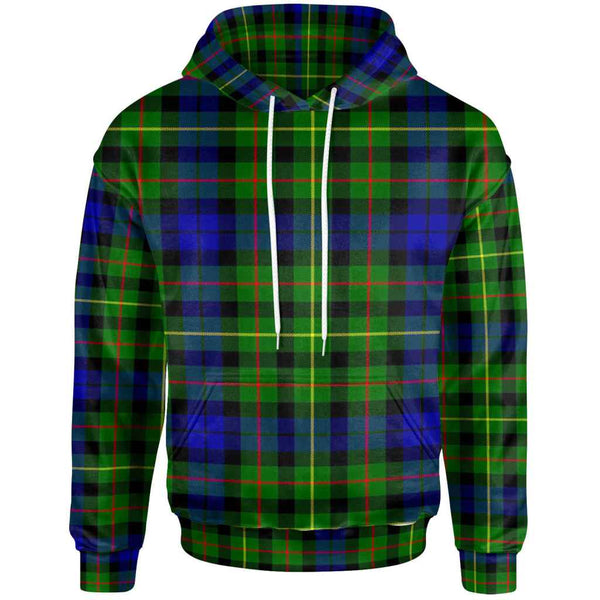 Scottish Rollo Modern Clan Tartan Hoodie Front Side Tartan Plaid