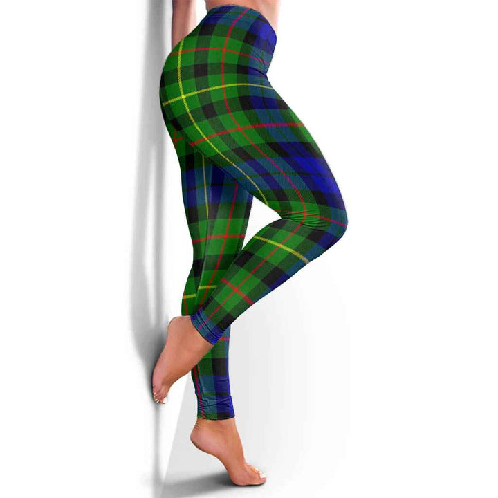 Scottish Rollo Modern Clan Tartan Women Leggings Tartan Plaid 4