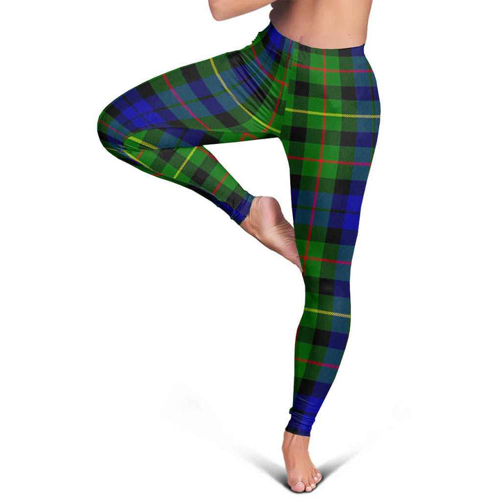 Scottish Rollo Modern Clan Tartan Women Leggings Tartan Plaid 5