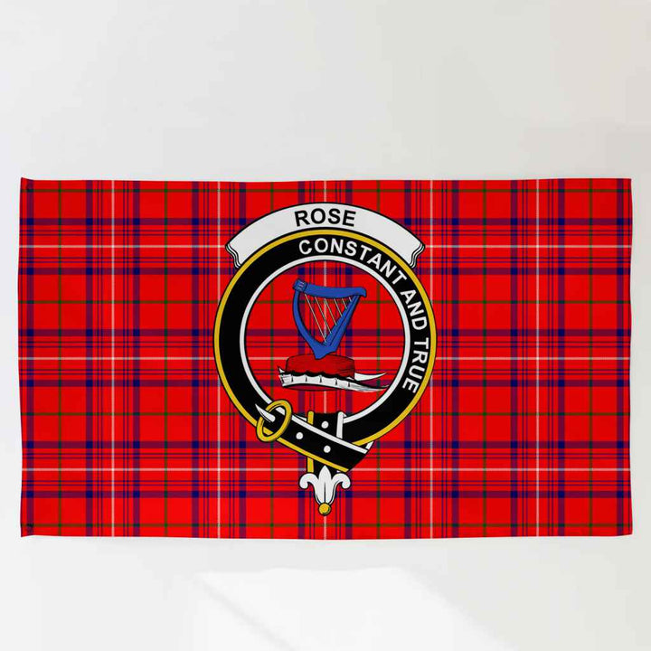 Scottish Rose Clan Crest Tartan Flag Parade Tartan Plaid 3