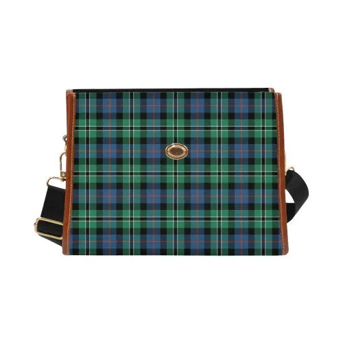 Scottish Rose Hunting Ancient Clan Tartan Waterproof Canvas Bag Tartan Plaid 2