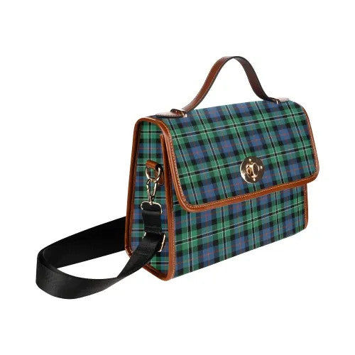 Scottish Rose Hunting Ancient Clan Tartan Waterproof Canvas Bag Tartan Plaid 3