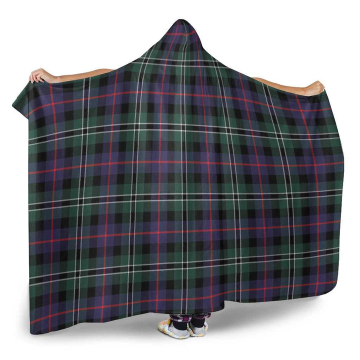 Scottish Rose Hunting Modern Clan Tartan Hooded Blanket Tartan Plaid 2