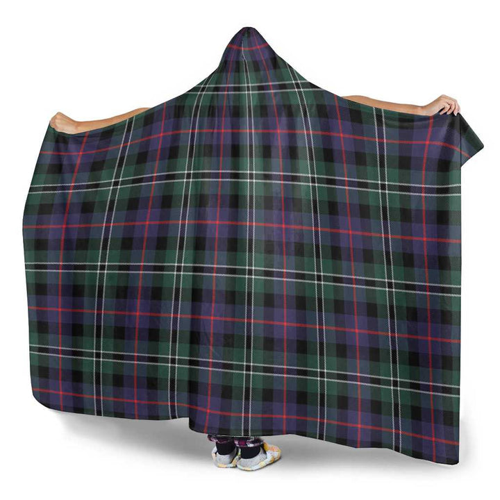 Scottish Rose Hunting Modern Clan Tartan Hooded Blanket Tartan Plaid 3