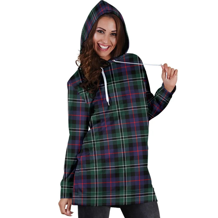 Scottish Rose Hunting Modern Clan Tartan Hoodie Dress