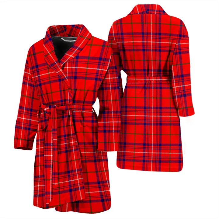 Scottish Rose Modern Clan Tartan Bathrobe 3