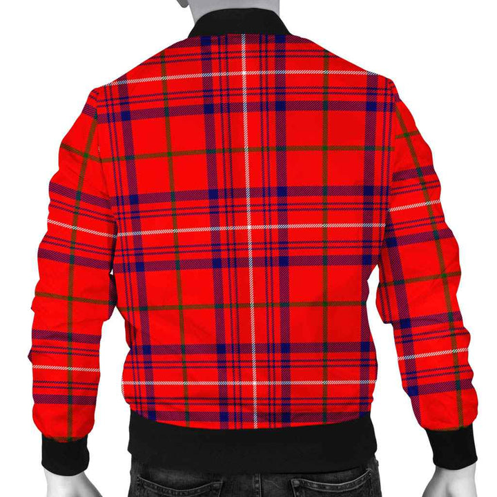 Scottish Rose Modern Clan Tartan Bomber Jacket Tartan Plaid 3