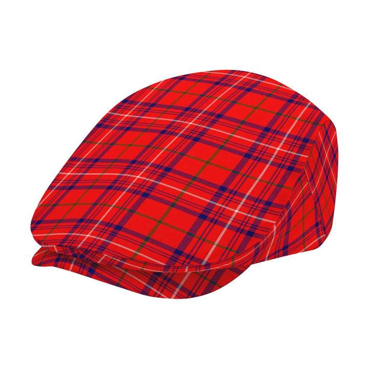 Scottish Rose Modern Clan Tartan Flat Cap Tartan Plaid 2