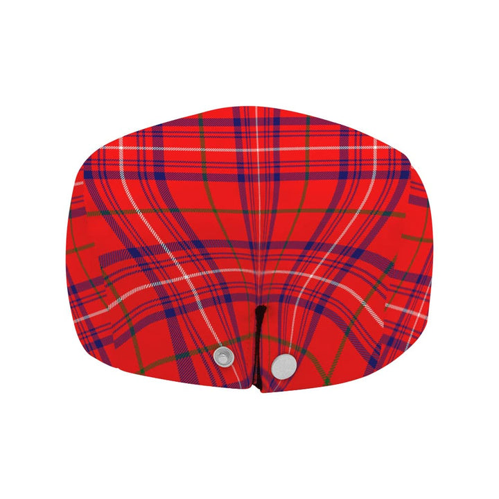 Scottish Rose Modern Clan Tartan Flat Cap Tartan Plaid 4