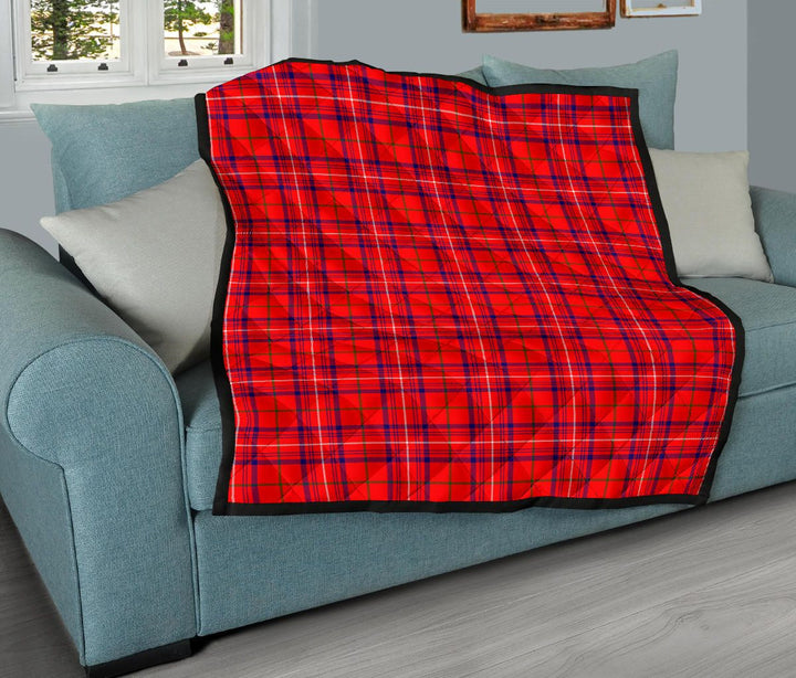 Scottish Rose Modern Clan Tartan Quilt Tartan Plaid 11