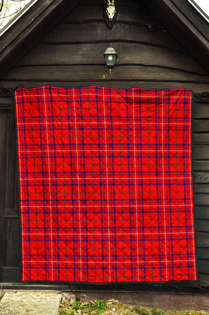 Scottish Rose Modern Clan Tartan Quilt Tartan Plaid 3