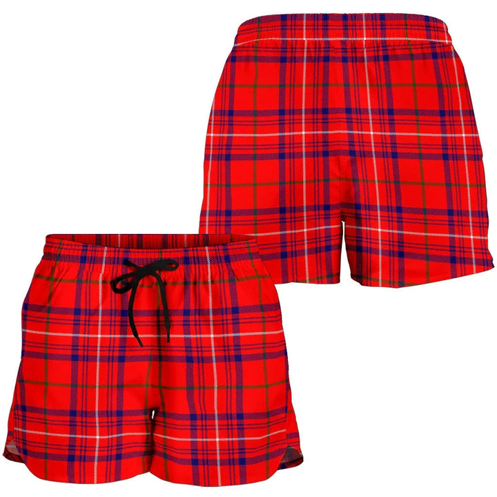 Scottish Rose Modern Clan Tartan Women Shorts