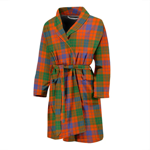 Scottish Ross Ancient Clan Tartan Bathrobe 2