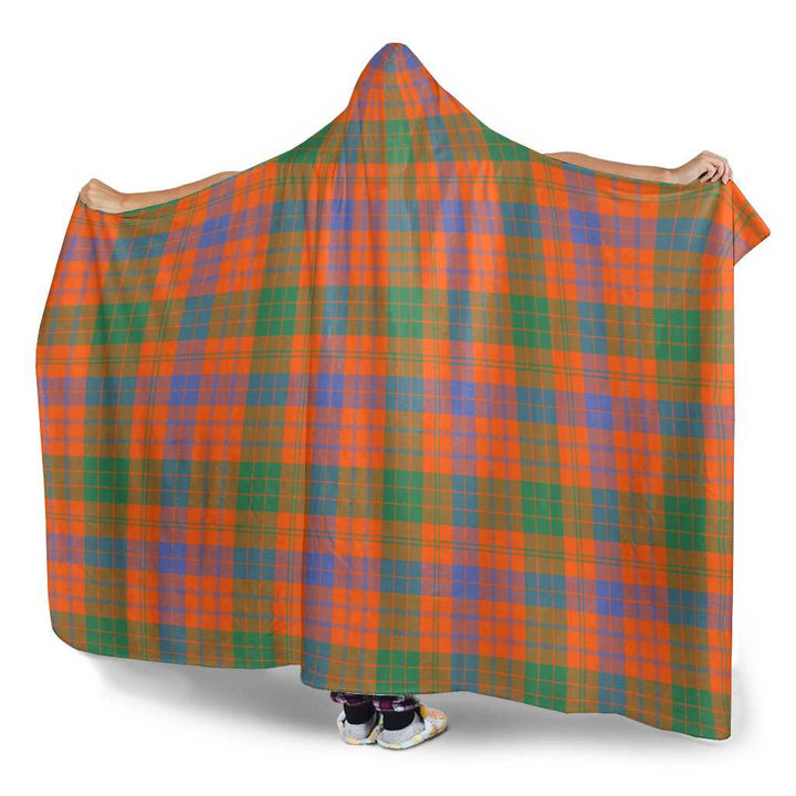 Scottish Ross Ancient Clan Tartan Hooded Blanket Tartan Plaid 3