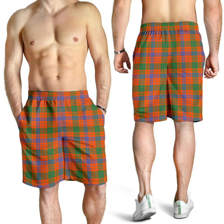 Scottish Ross Ancient Clan Tartan Men's Shorts