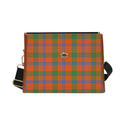 Scottish Ross Ancient Clan Tartan Waterproof Canvas Bag Tartan Plaid 2