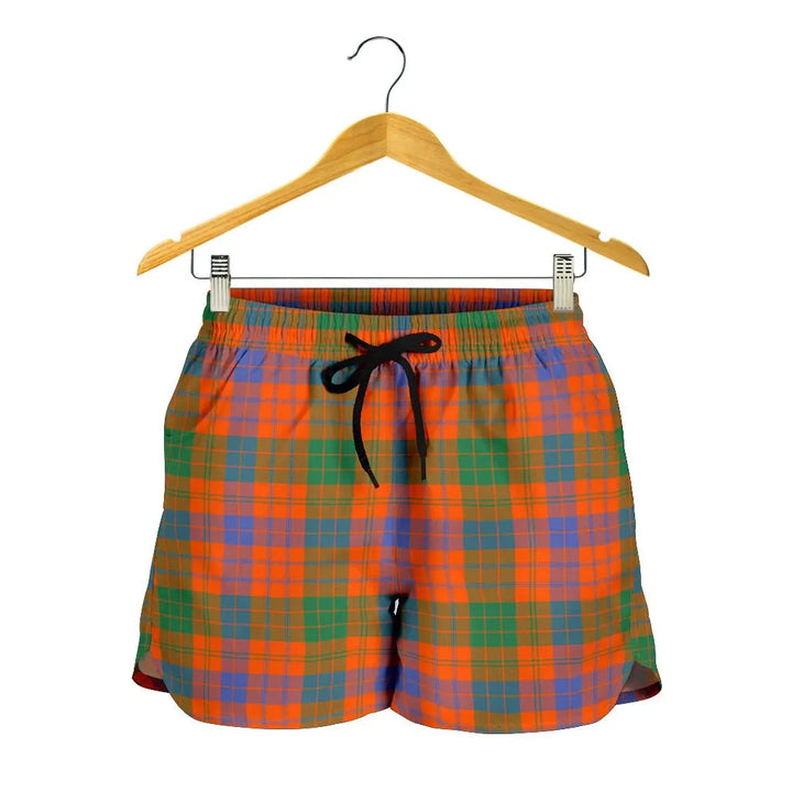 Scottish Ross Ancient Clan Tartan Women Shorts