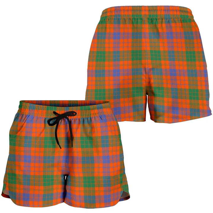 Scottish Ross Ancient Clan Tartan Women Shorts