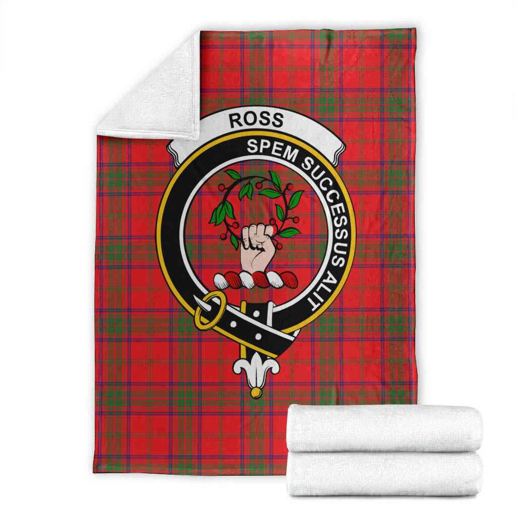 thumbnail image 2 of Authentic Clan Ross Tartan Scarf – 100% Wool, Made In UK, Fringed Finish (10x54 Inches) 2 of 6