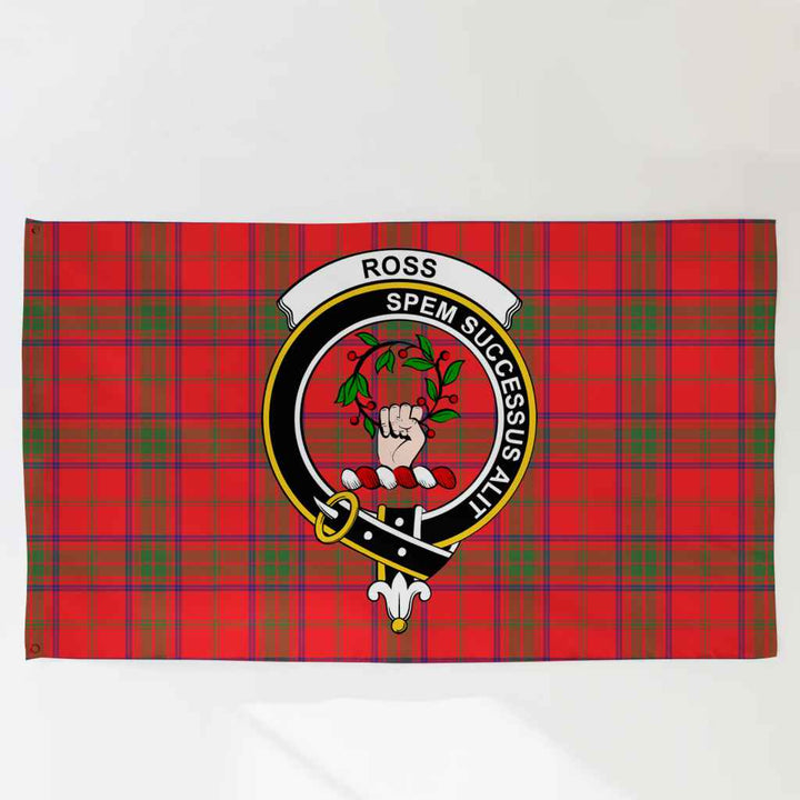 Scottish Ross Clan Crest Tartan Flag Parade Tartan Plaid 3