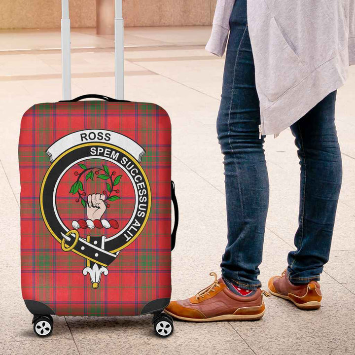 Scottish Ross Clan Crest Tartan Luggage Cover Tartan Plaid 4