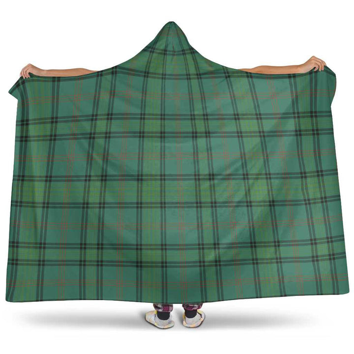 Scottish Ross Hunting Ancient Clan Tartan Hooded Blanket Tartan Plaid 1