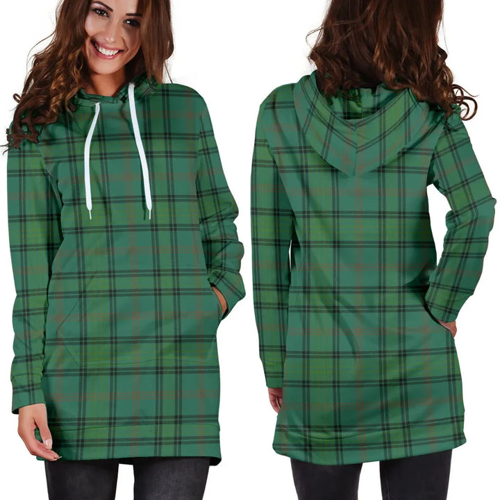 Scottish Ross Hunting Ancient Clan Tartan Hoodie Dress