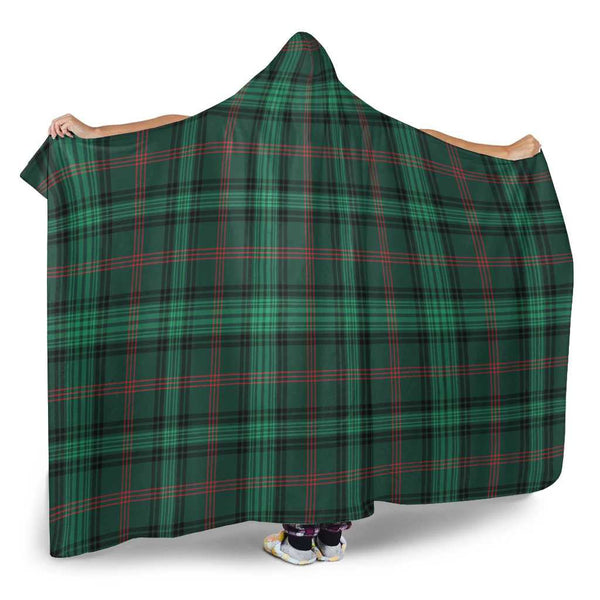 Scottish Ross Hunting Modern Clan Tartan Hooded Blanket Tartan Plaid 2