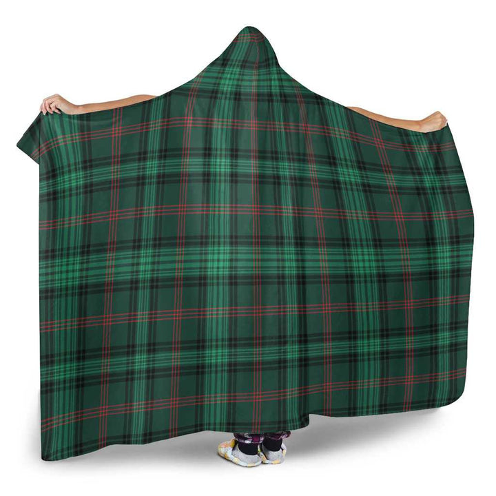 Scottish Ross Hunting Modern Clan Tartan Hooded Blanket Tartan Plaid 2